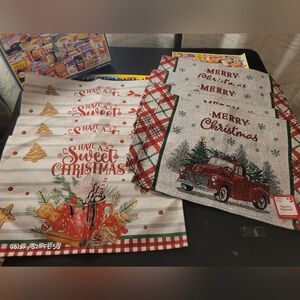 Christmas Themed Placemats Set